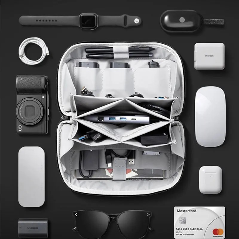 Travel Accessories Usa - Multifunctional Digital Accessories Bag Upgraded Waterproof