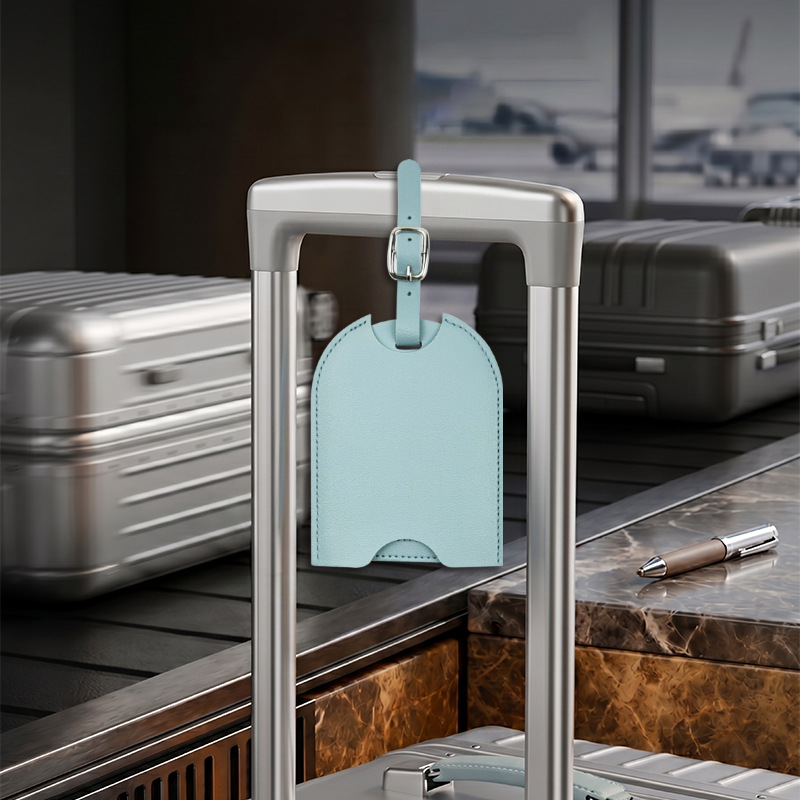 Travel Accessories Logo - Men Women PU Leather Cute Luggage