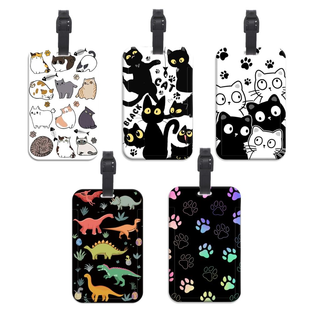 Travel Accessories Holder - Anti-Lost Listing Plastics Baggage Tag Artistic