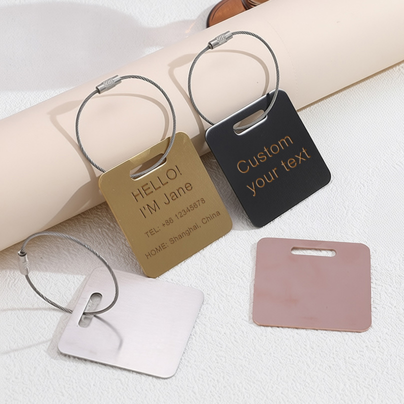 Custom Name Luggage Tag Laser  - Travel Accessories Organizer recension och pris