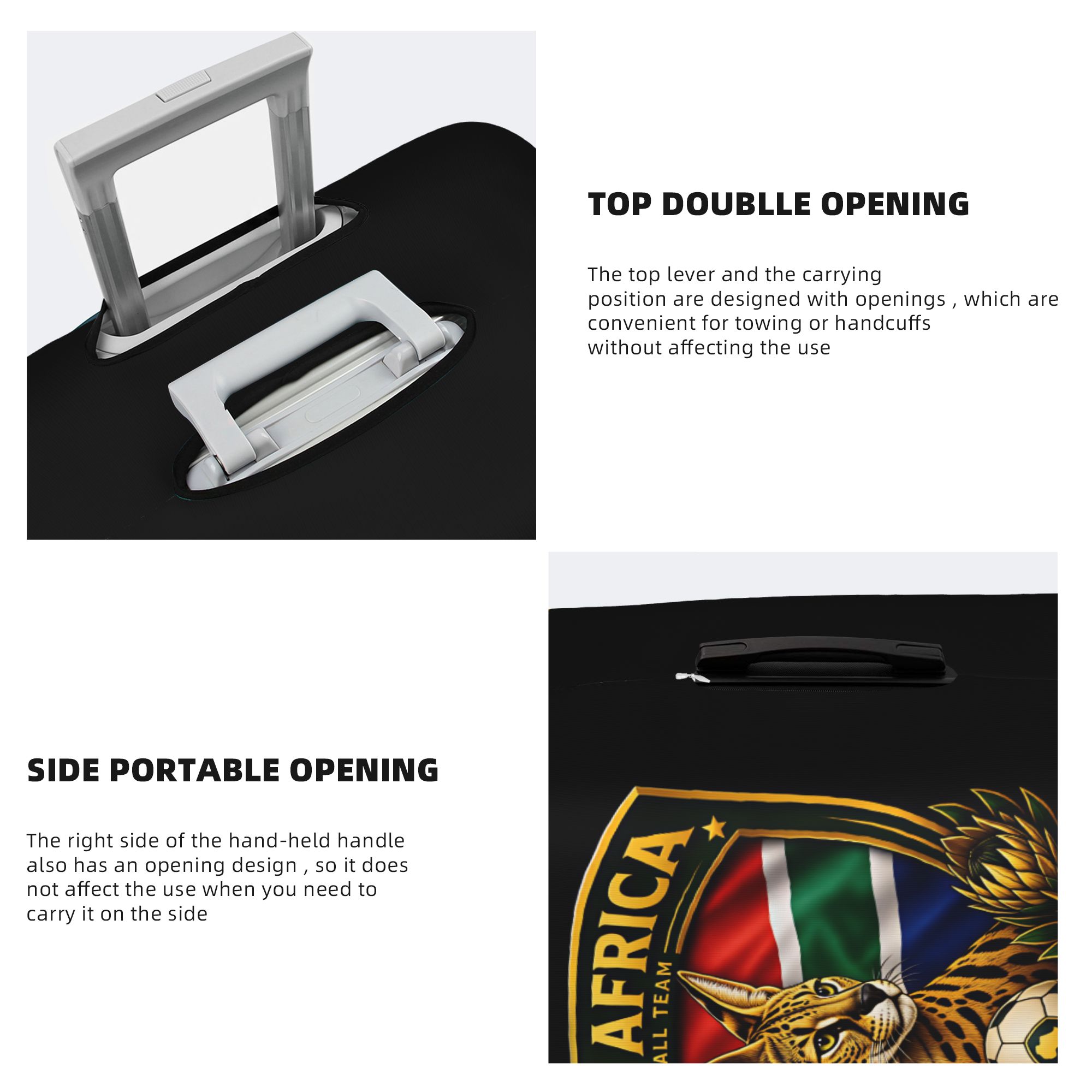 South Africa Football Team Fla - Travel Accessories South Africa recension och pris