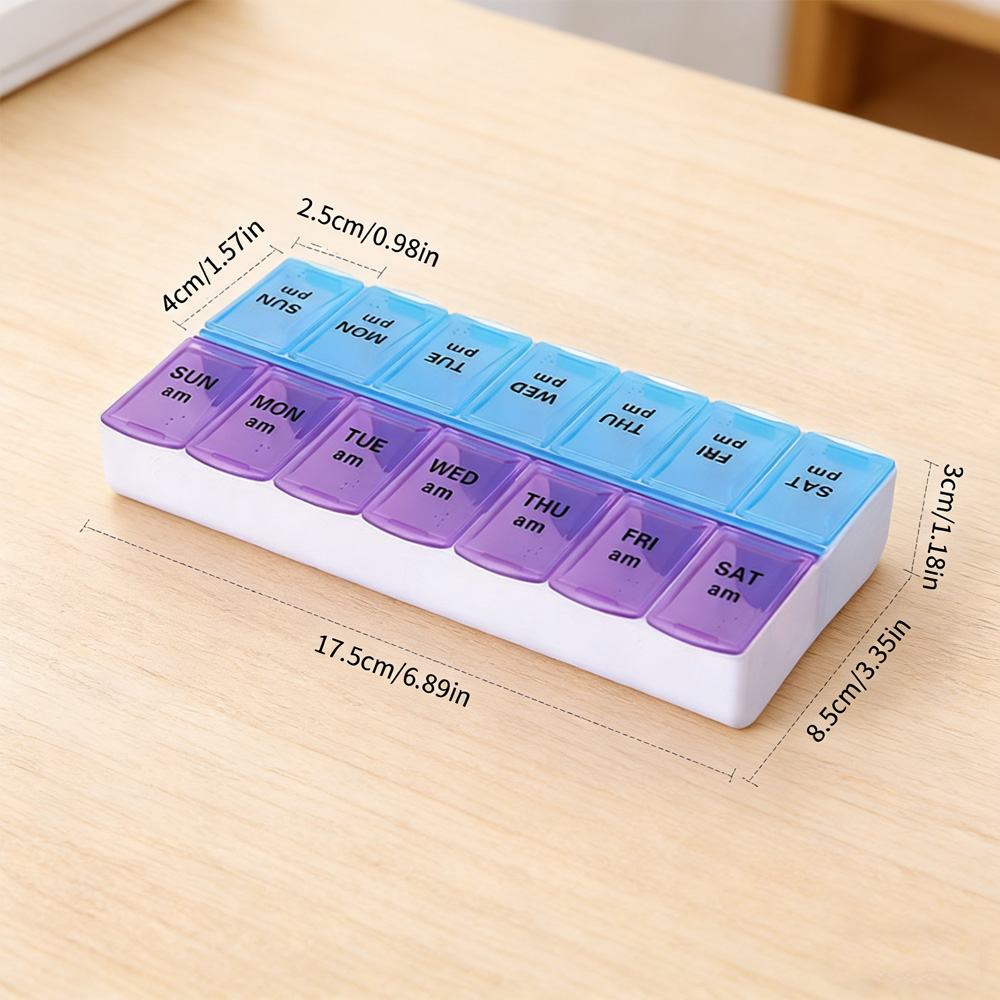 14 Compartments Independent Pi - Travel Accessories Usa recension och pris