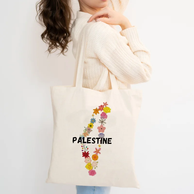 Trendy Floral Shopper Bag Wome - Travel Accessories Logo recension och pris