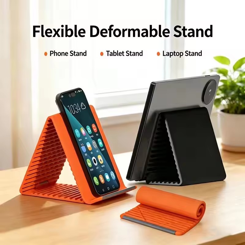 Lazy Portable Phone Stand Sili - Travel Accessories Holder recension och pris
