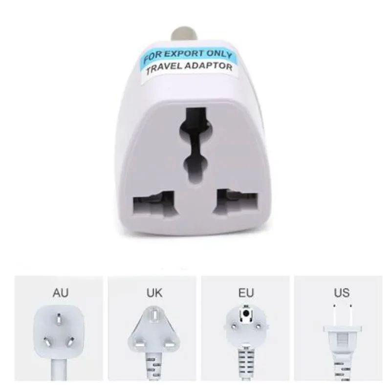 1pcs 3 pin Universal UK/US/EU/ - Travel Accessories South Africa recension och pris