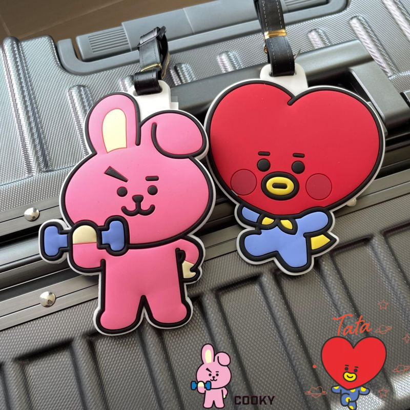 BT21 cartoon cute keychain Kaw - Travel Accessories Organizer recension och pris