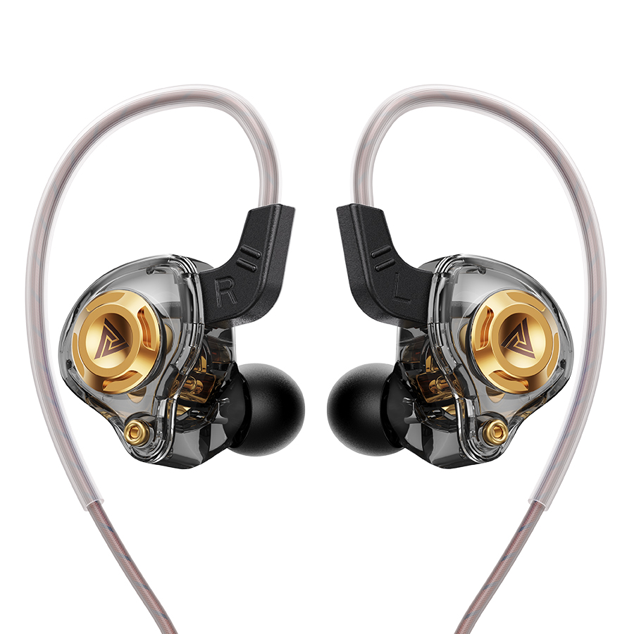 QKZ AK6 SRS HiFi Metal Wired E - Earplug Set Foam recension och pris