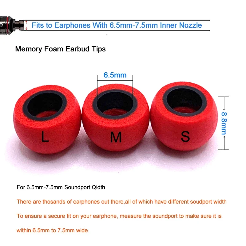 10Pair Memory Foam Tips Earplu - Earplug Set Foam recension och pris
