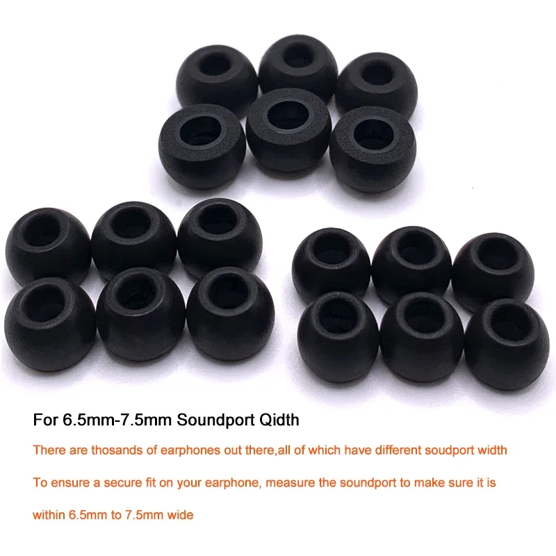 10Pair Memory Foam Tips Earplu - Earplug Set Foam recension och pris