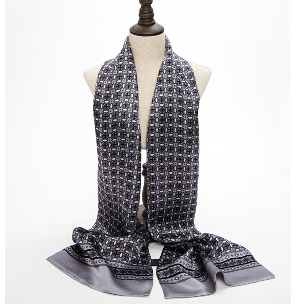 2026 New Silk Scarf Layer Neck - Travel Accessories New recension och pris