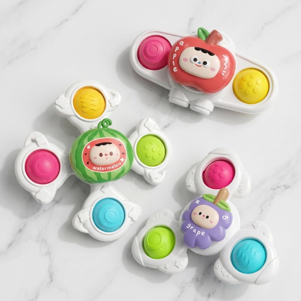 3Pcs Baby Sucker Fidget Spinni - Travel Accessories For Baby recension och pris