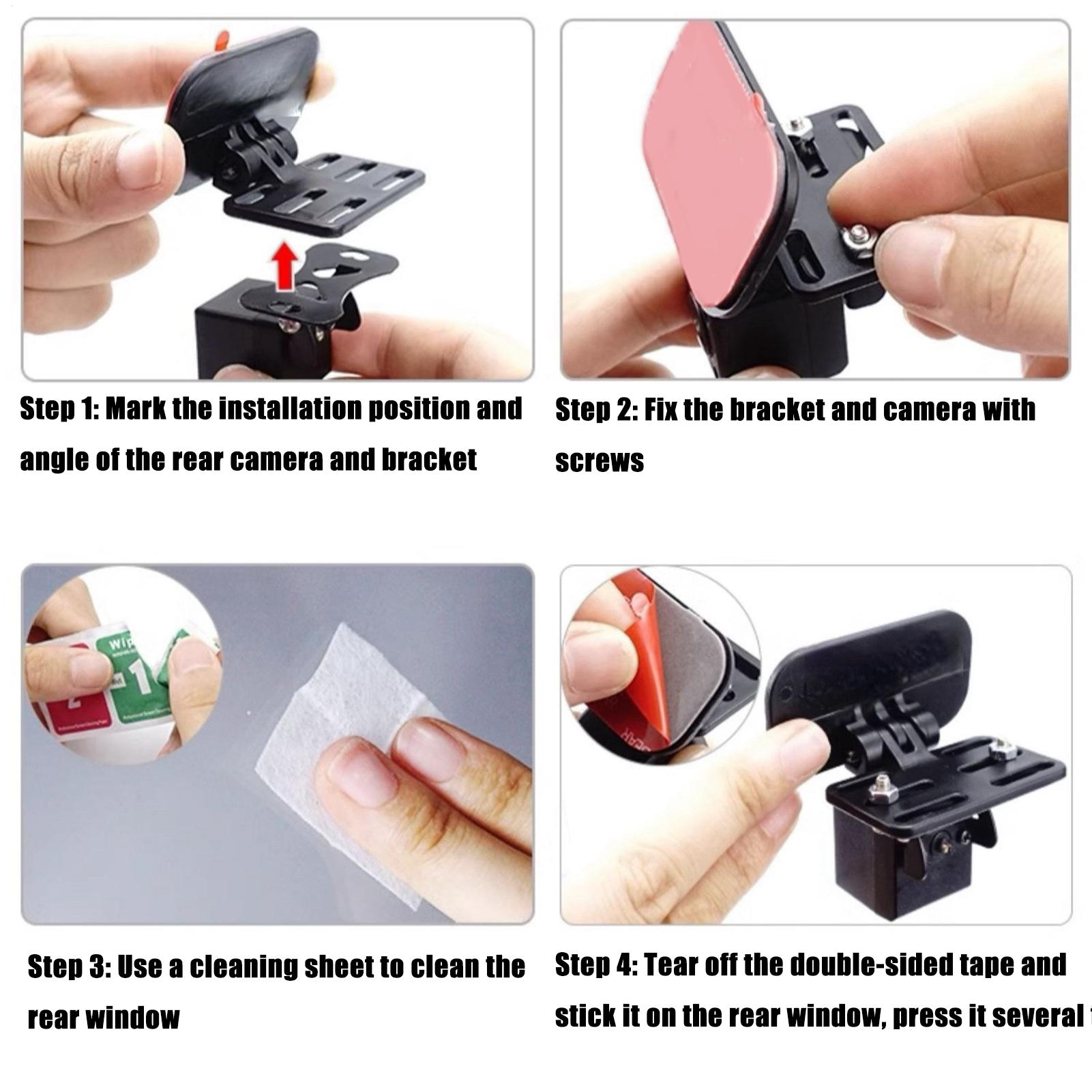 Rear Dash Cam Window Mount Sta - Travel Accessories Aesthetic recension och pris