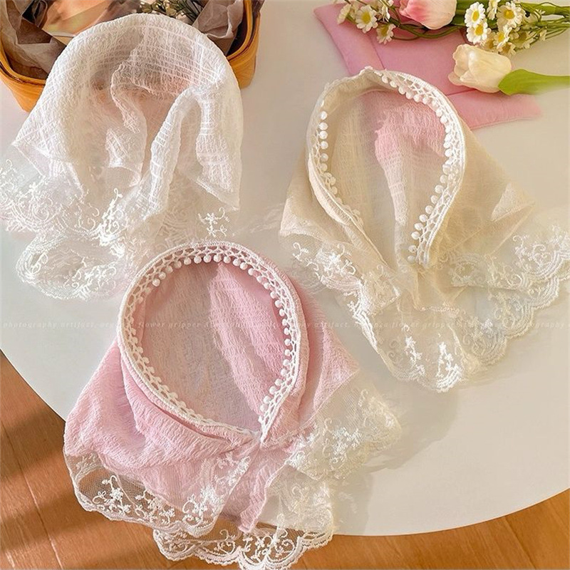 2025 Lace Headband Scarf for W - Travel Accessories Aesthetic recension och pris