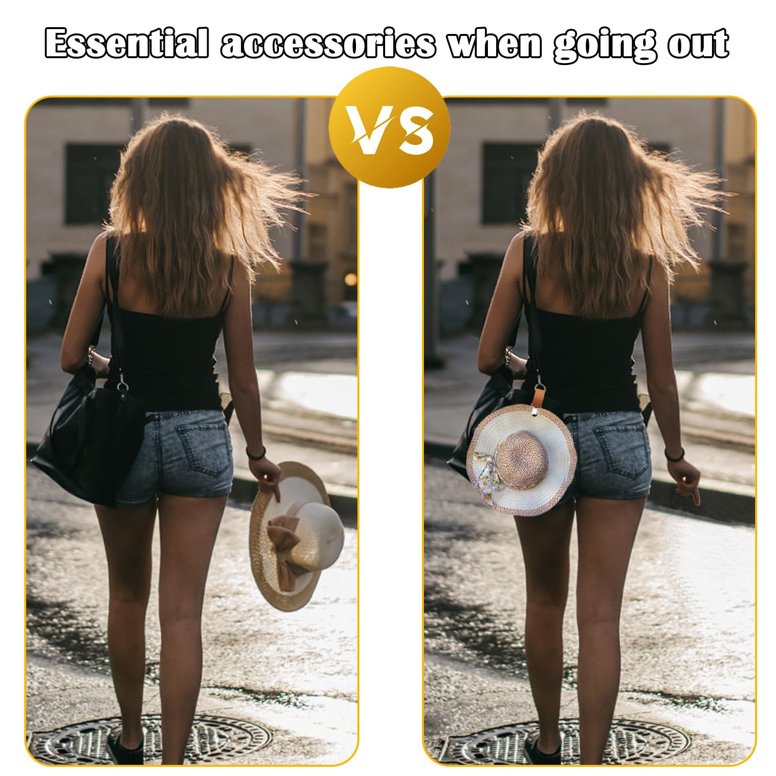 PU Leather Hat Clip for Travel - Travel Accessories Holder recension och pris