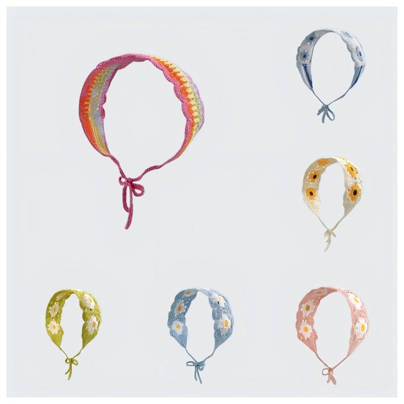 Sweet Crochet Hollow-Out Headb - Travel Accessories Aesthetic recension och pris