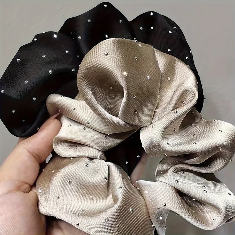 1/3PCS Satin Scrunchies with R - Travel Accessories Aesthetic recension och pris