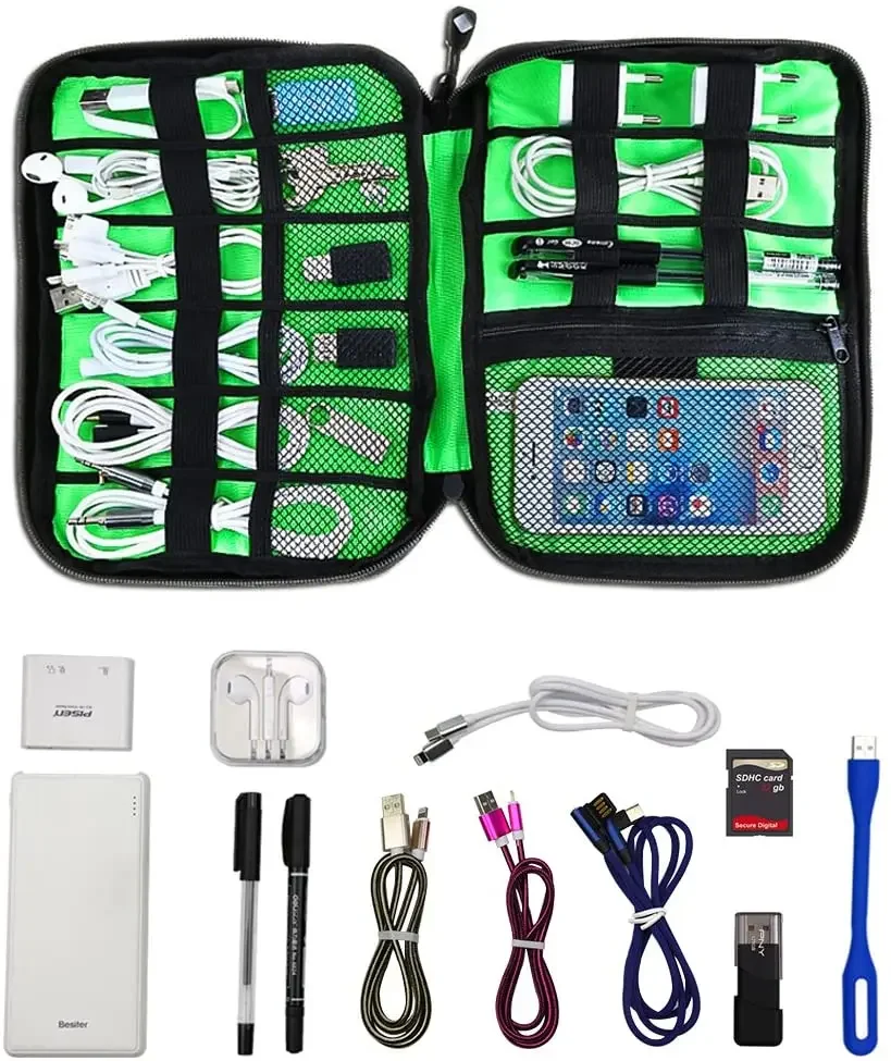 Cable Organizer Storage Bags S - Travel Accessories Organizer recension och pris