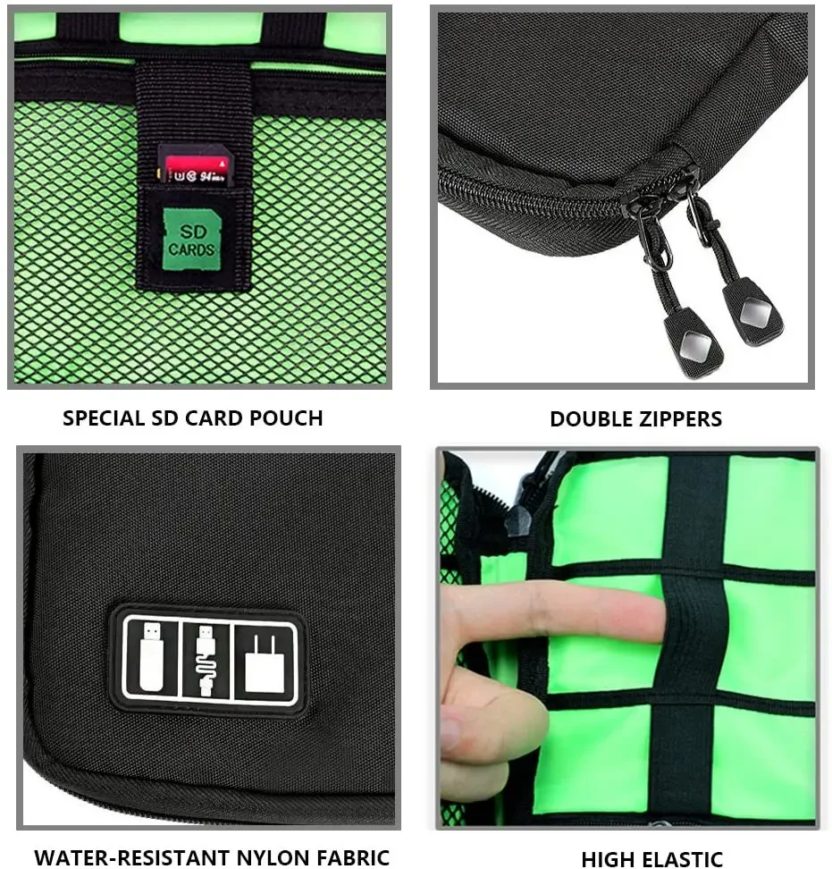 Cable Organizer Storage Bags S - Travel Accessories Organizer recension och pris