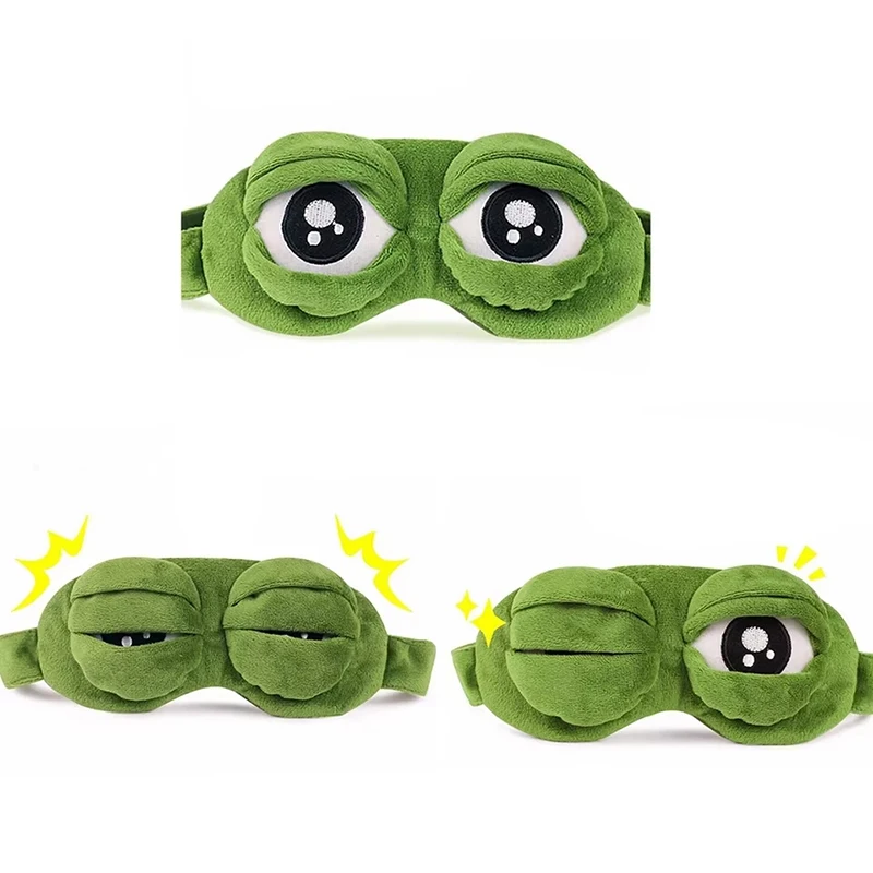 Frog Shaped Eye Mask Party Gam - Travel Accessories Aesthetic recension och pris