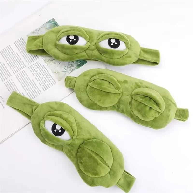 Frog Shaped Eye Mask Party Gam - Travel Accessories Aesthetic recension och pris