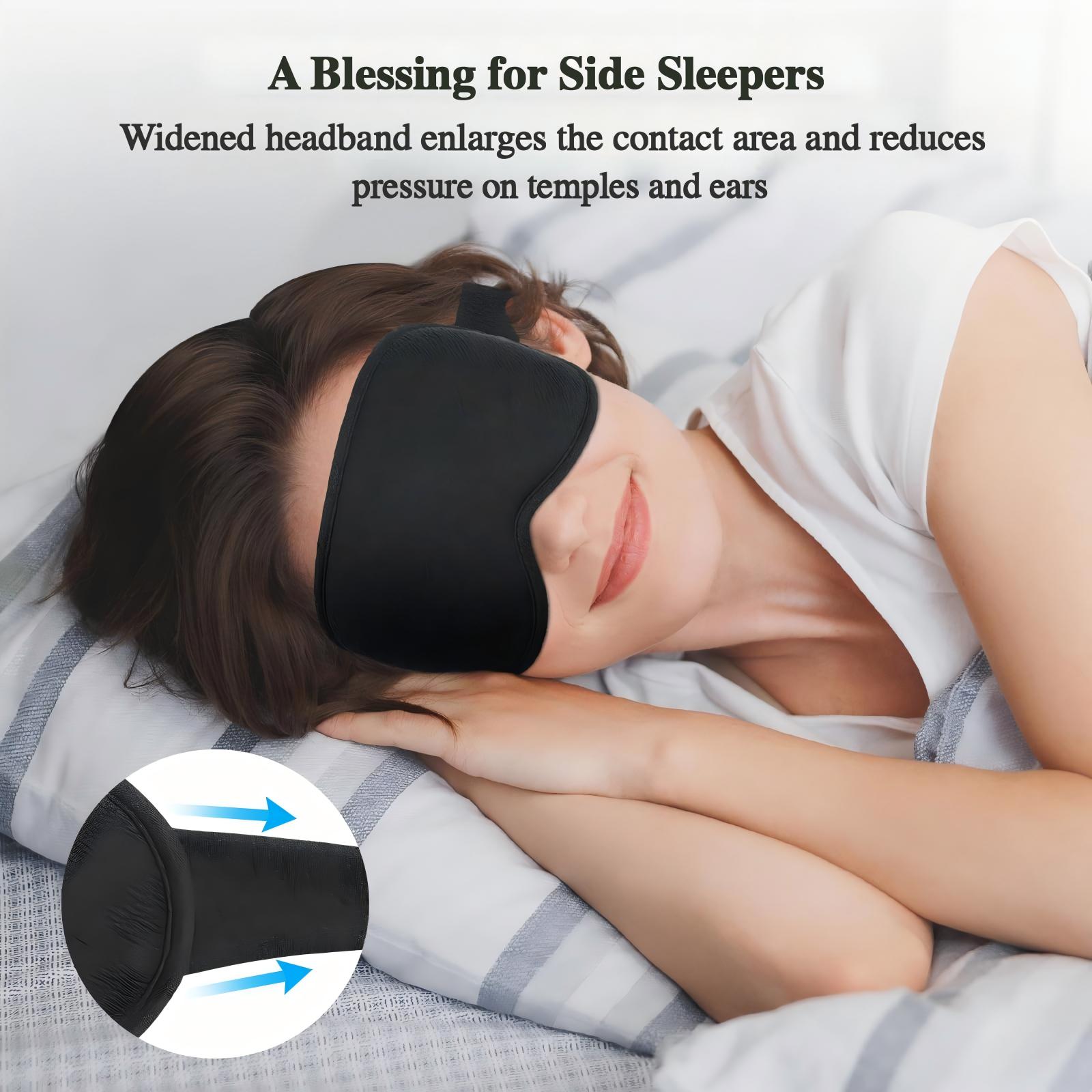 Sleep Combo Set - 3D Blackout  - Earplug Set Foam recension och pris